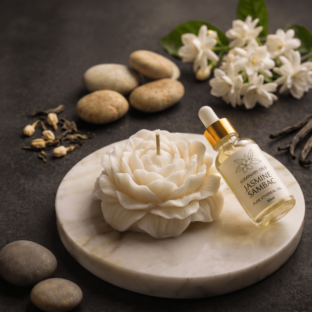 Sacred White Lotus Soy Candle